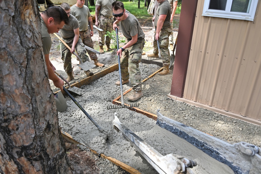 Fort Dix – Fort Dix BIV 5 Concrete/Masonry - 377th ENG CO (Reserve) - 17 August 2022