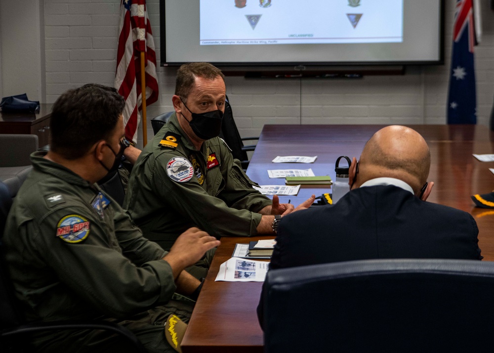 Australian Ambassador to the United States visits HSM-41