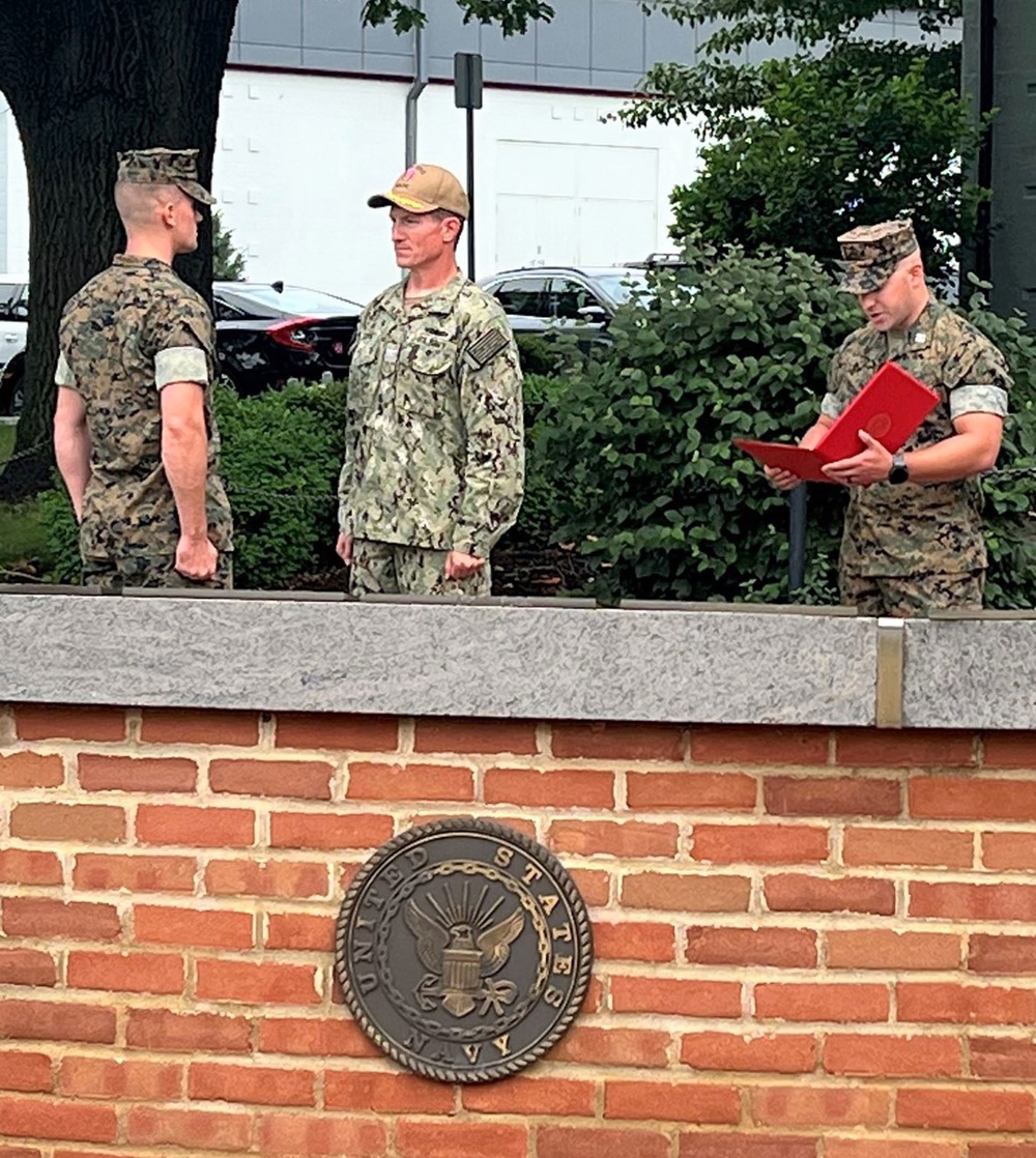 OSU NROTC Marine Receives Award