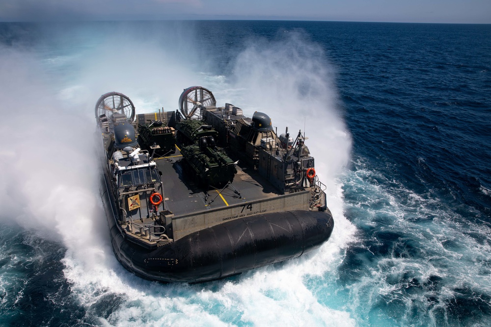 Makin Island LCAC Operations