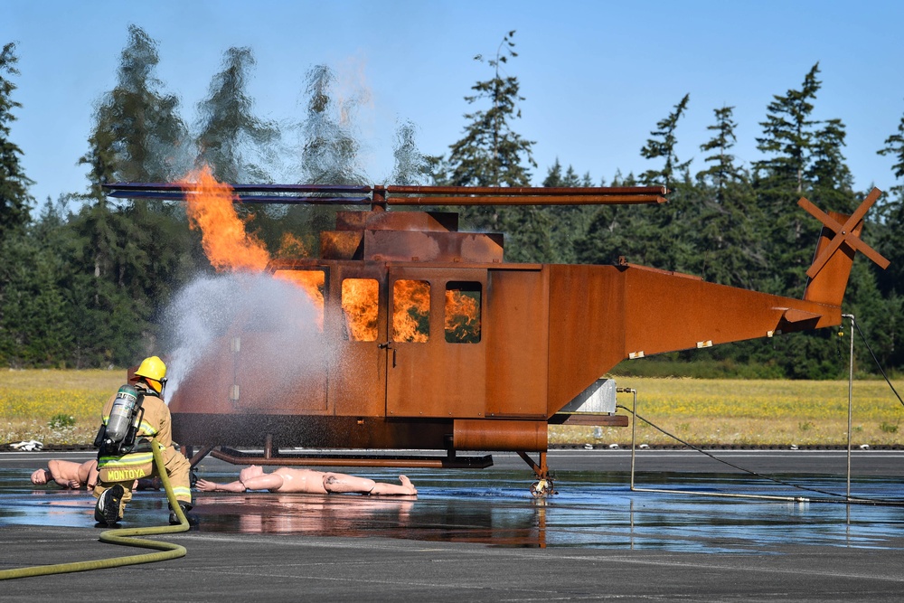 NAS Whidbey Island hosts Aircraft Mishap Training with local partners