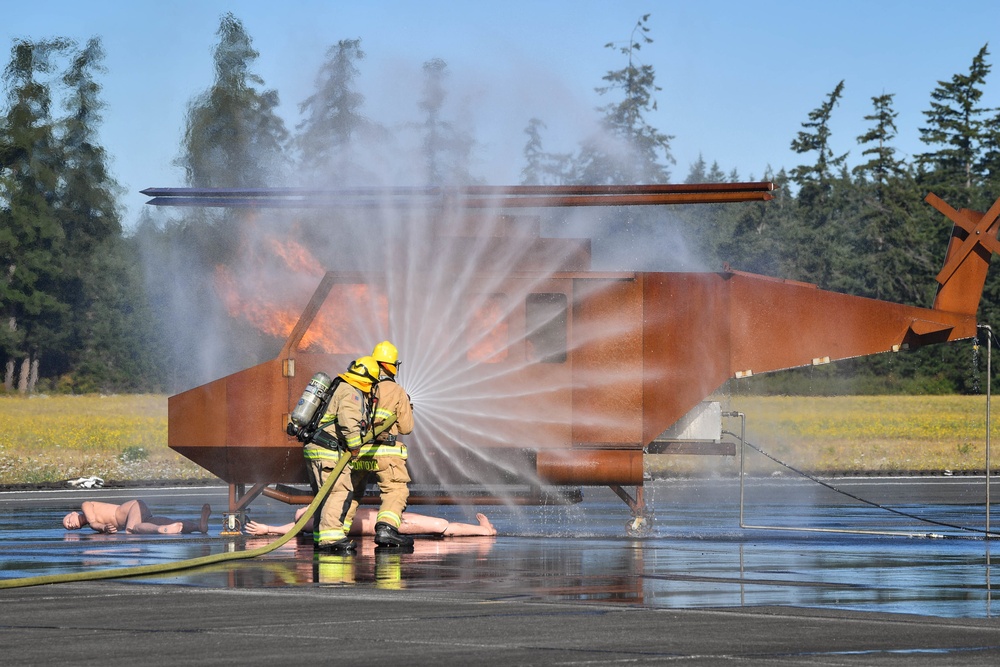 NAS Whidbey Island hosts Aircraft Mishap Training with local partners