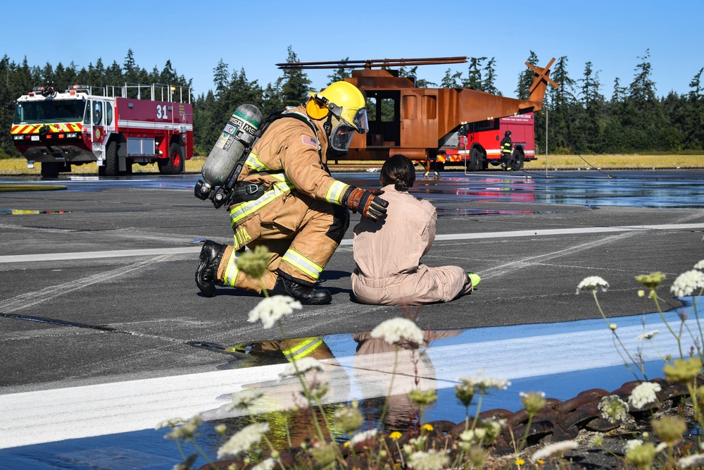 NAS Whidbey Island hosts Aircraft Mishap Training with local partners