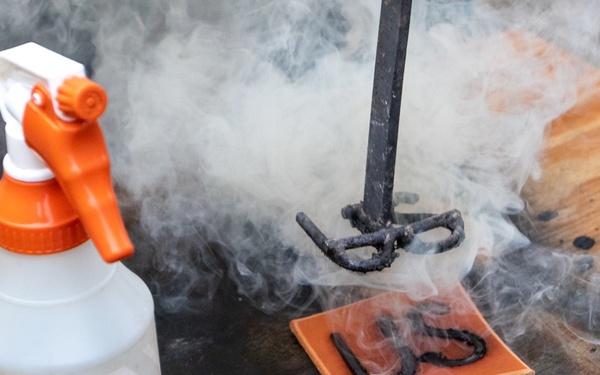 1st Infantry Division Commanding General's Mounted Color Guard 2nd Annual Branding Party