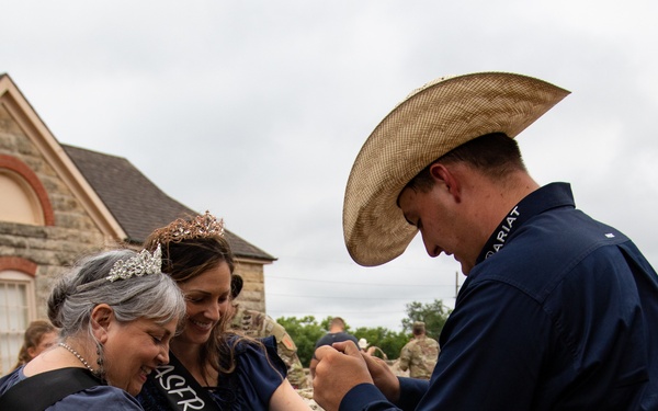 1st Infantry Division Commanding General's Mounted Color Guard 2nd Annual Branding Party