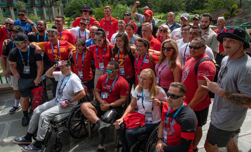 2022 DOD Warrior Games Team Marine Corps - Meet and Greet