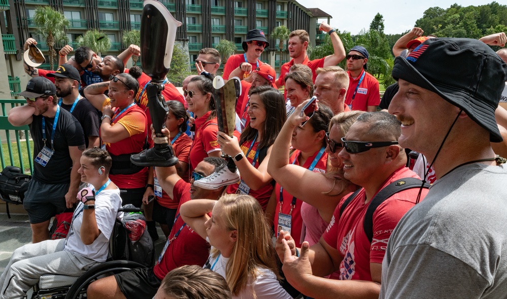 2022 DOD Warrior Games Team Marine Corps - Meet and Greet