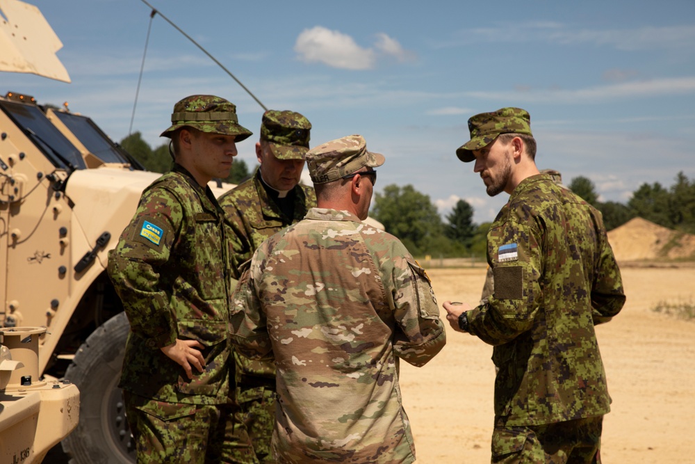 Vehicle Obstacle Course joint training at Fort McCoy