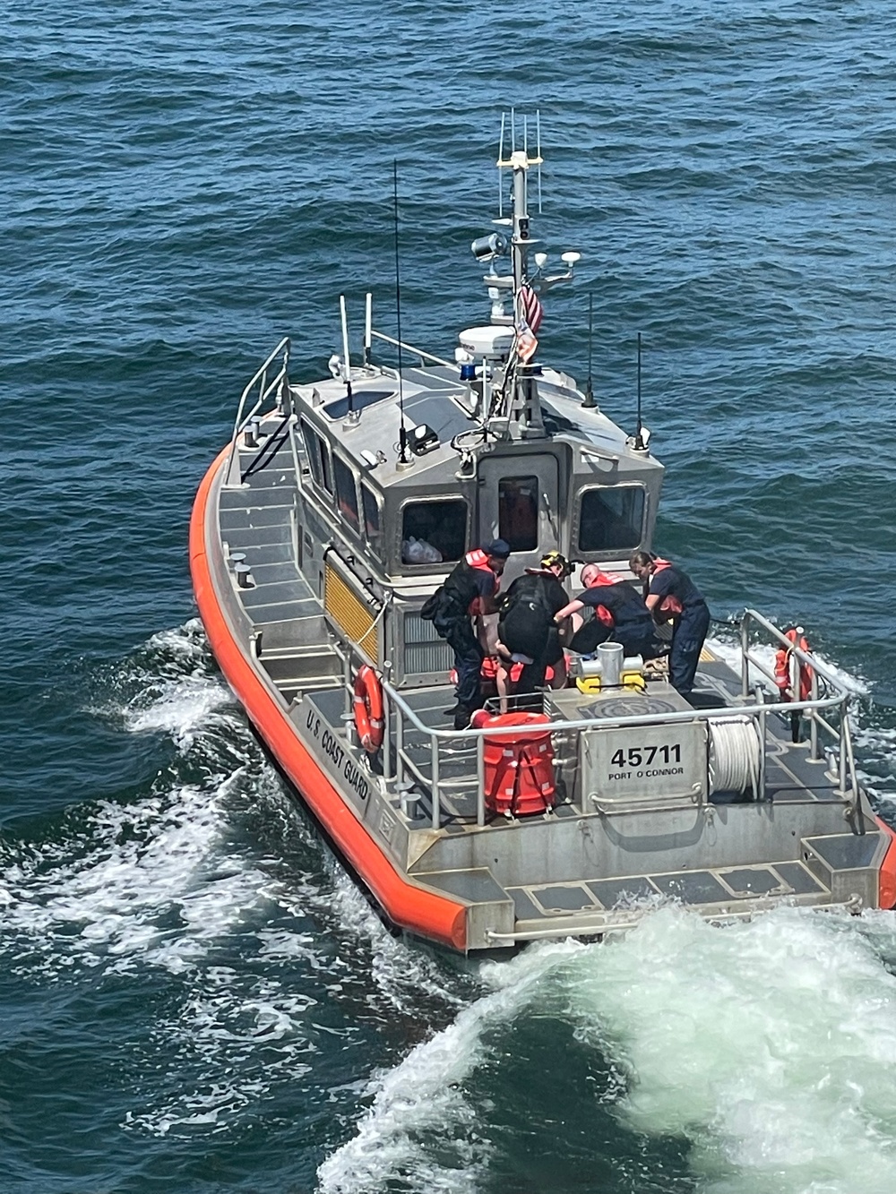 Coast Guard medevacs jet skier near Matagorda, Texas