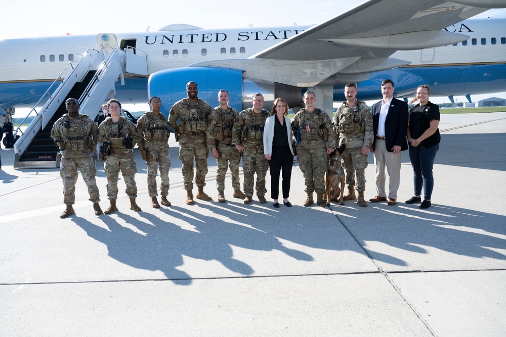 Deputy Secretary Hicks Visits Wright-Patterson AFB