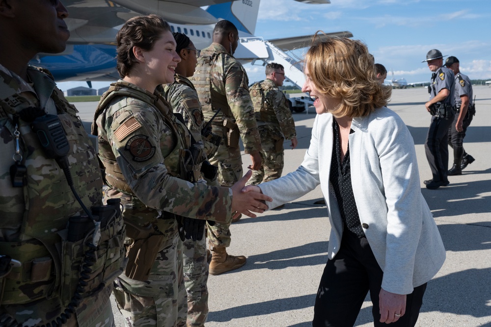 Deputy Secretary Hicks Visits Wright-Patterson AFB