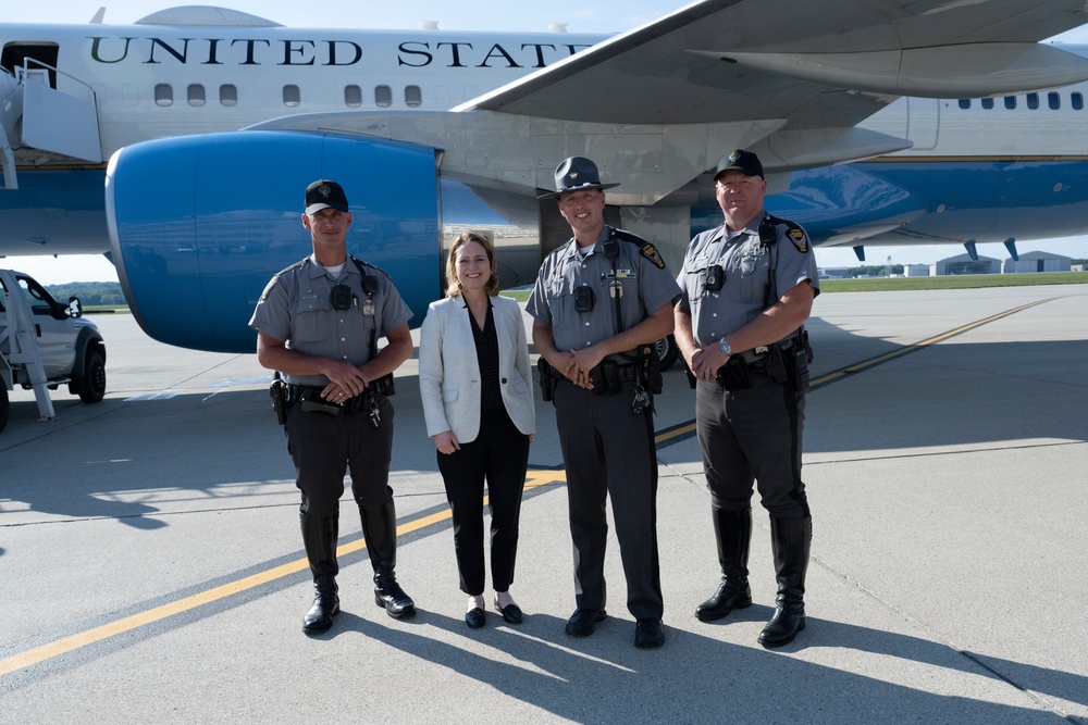 Deputy Secretary Hicks Visits Wright-Patterson AFB