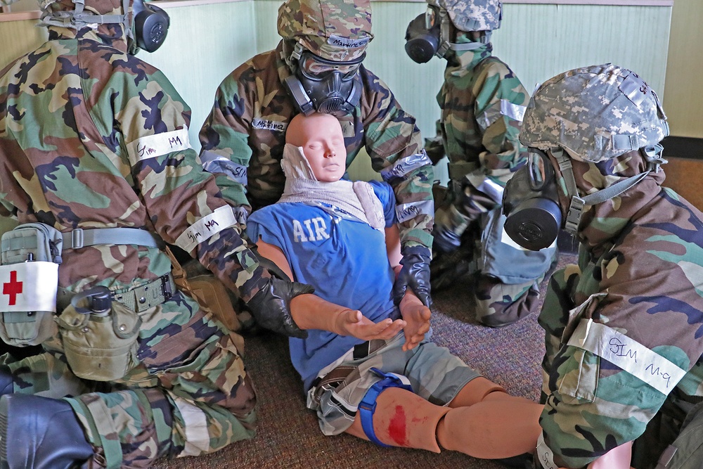 127th Medical Group Tactical Combat Casualty Care Training