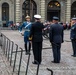 USS Arlington commanding officer inspects Swedish Royal Guard