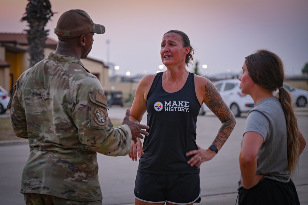 39th ABW First Sgt.'s put future diamonds under pressure