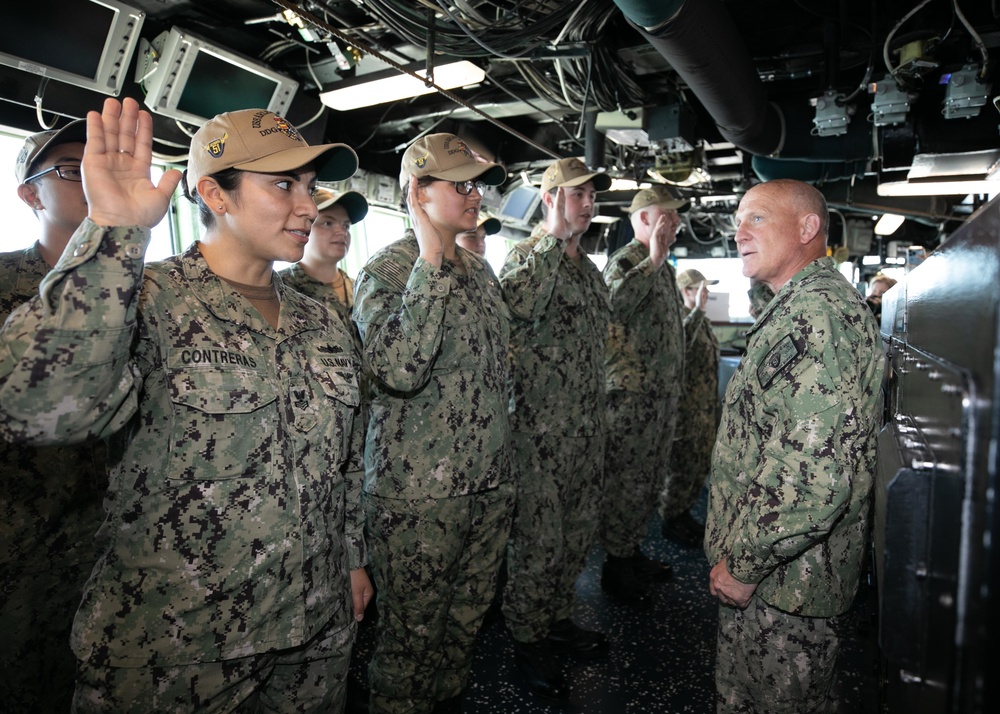 CNO Visits USS Arleigh Burke (DDG 51)