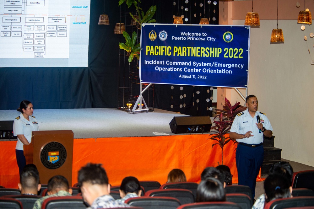 Pacific Partnership 2022 Hosts Incident Command System Seminar