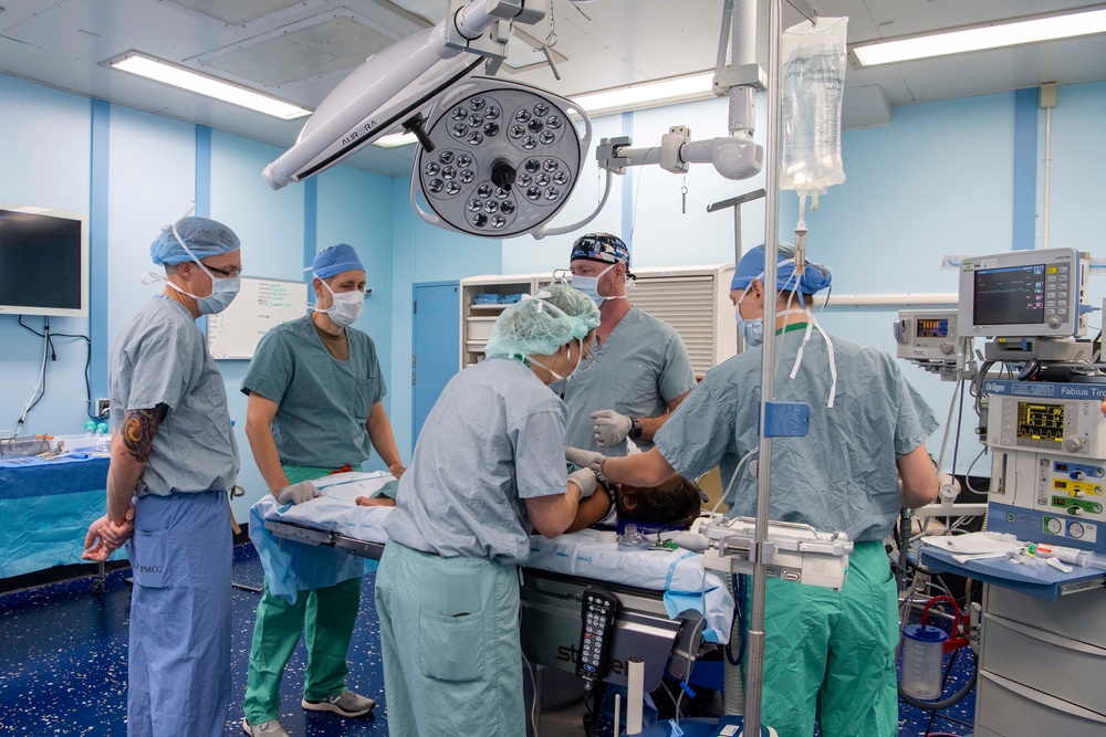 Pacific Partnership 2022 conducts Cleft Lip Repair Surgery aboard USNS Mercy (T-AH 19)