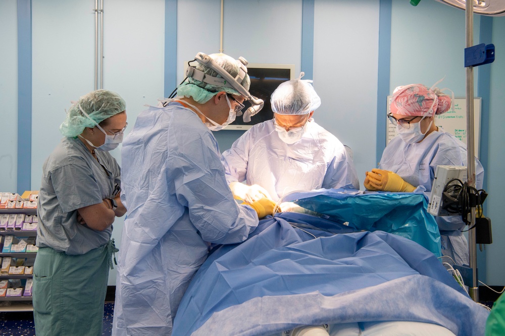 Pacific Partnership 2022 conducts cleft lip repair surgery aboard USNS Mercy