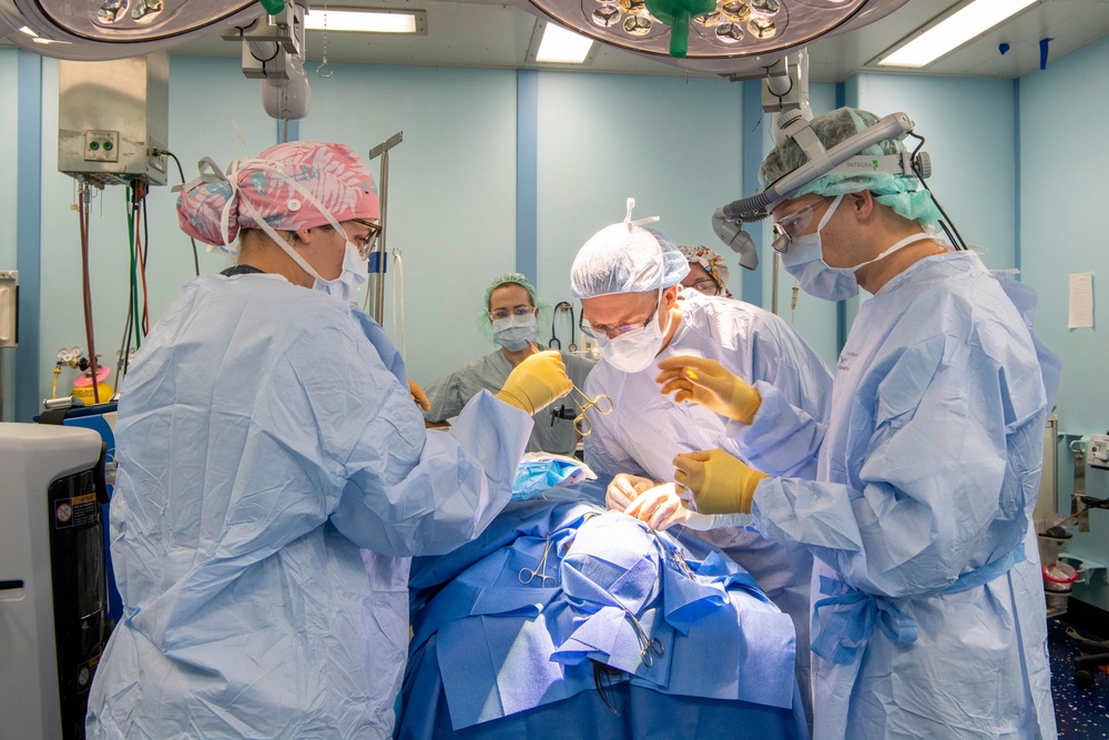 Pacific Partnership 2022 conducts Cleft Lip Repair Surgery aboard USNS Mercy (T-AH 19)