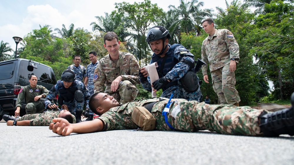 Pacific Angel 22 mass casualty response training