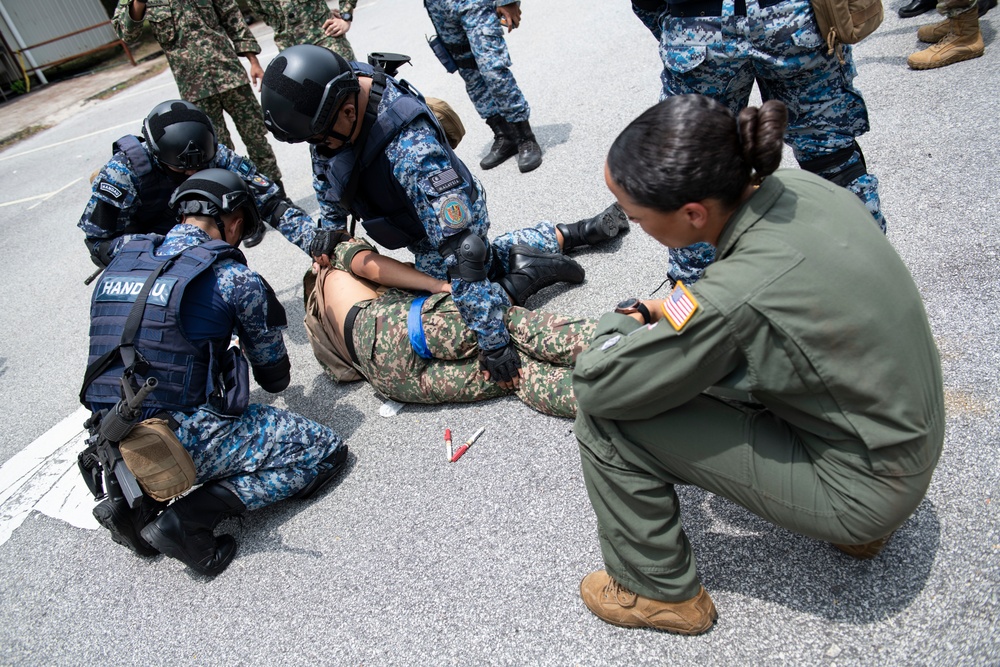 Pacific Angel 22 mass casualty response training