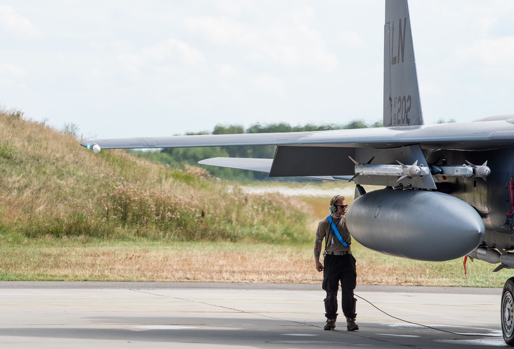 F-15E Strike Eagle supports NATO Air Shielding