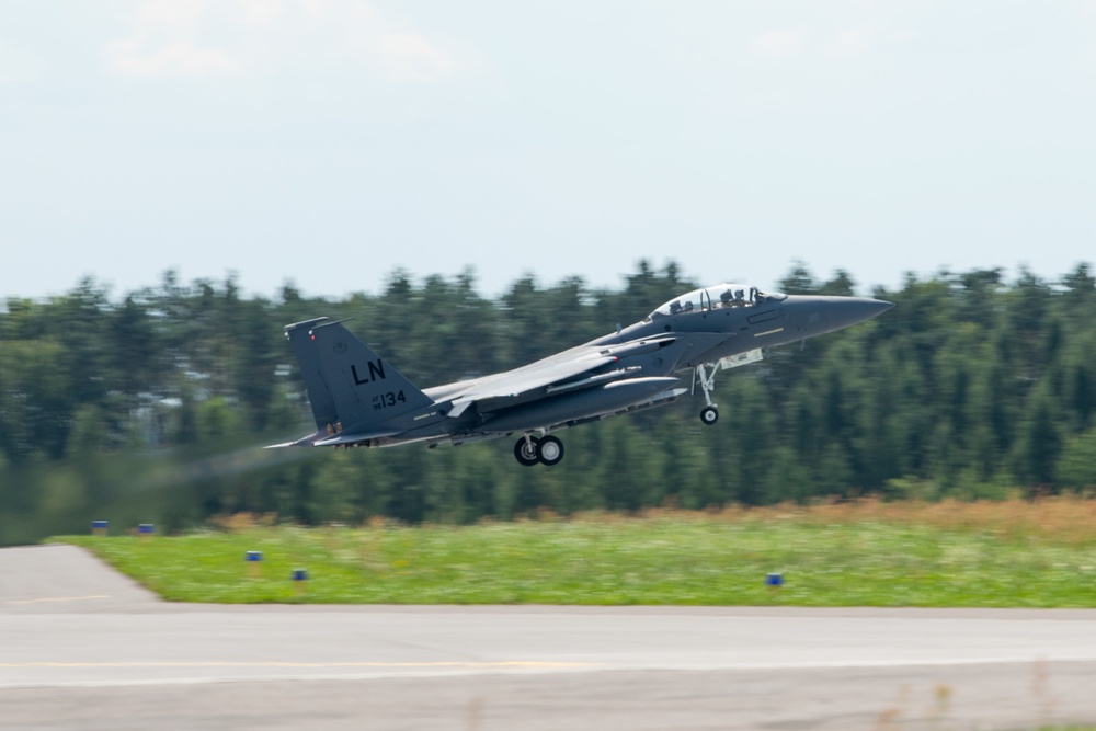 F-15E Strike Eagle supports NATO Air Shielding