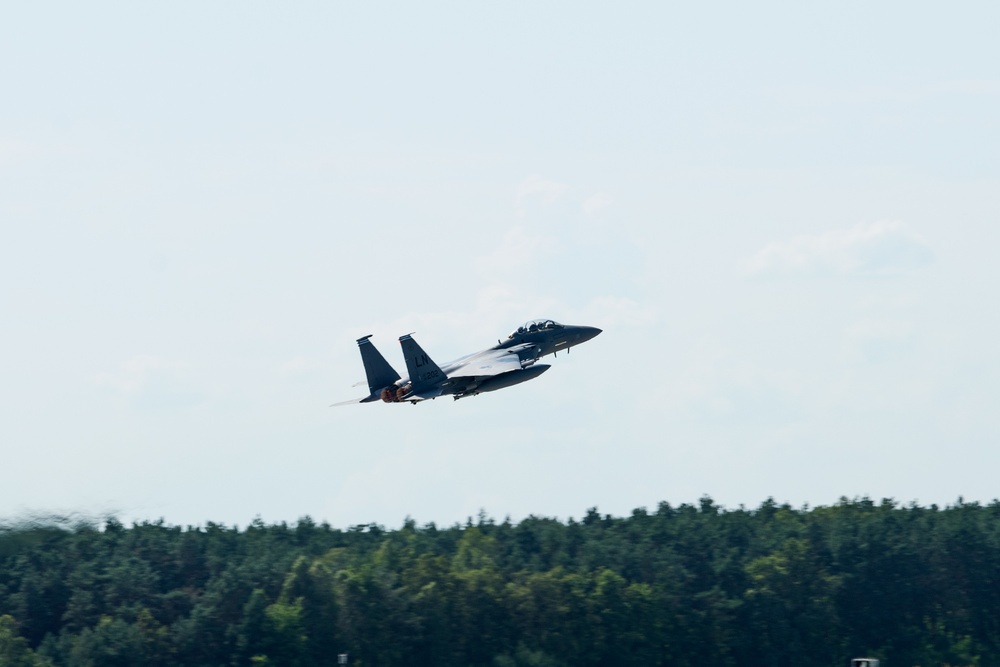 F-15E Strike Eagle supports NATO Air Shielding