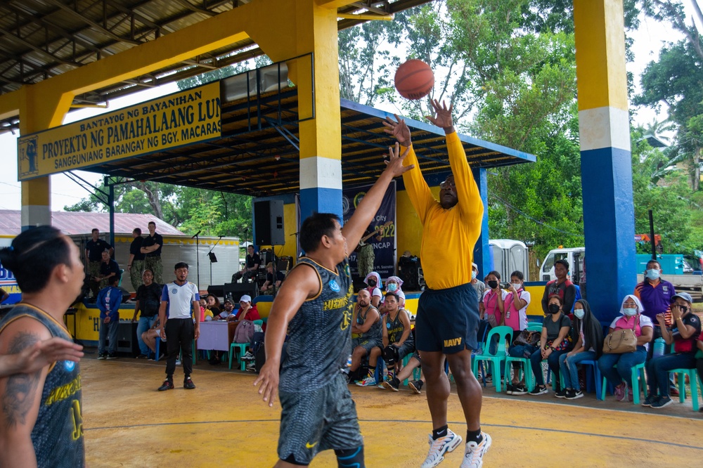 Pacific Partnership 2022 Host Nation Outreach Event at Macarascas Gym