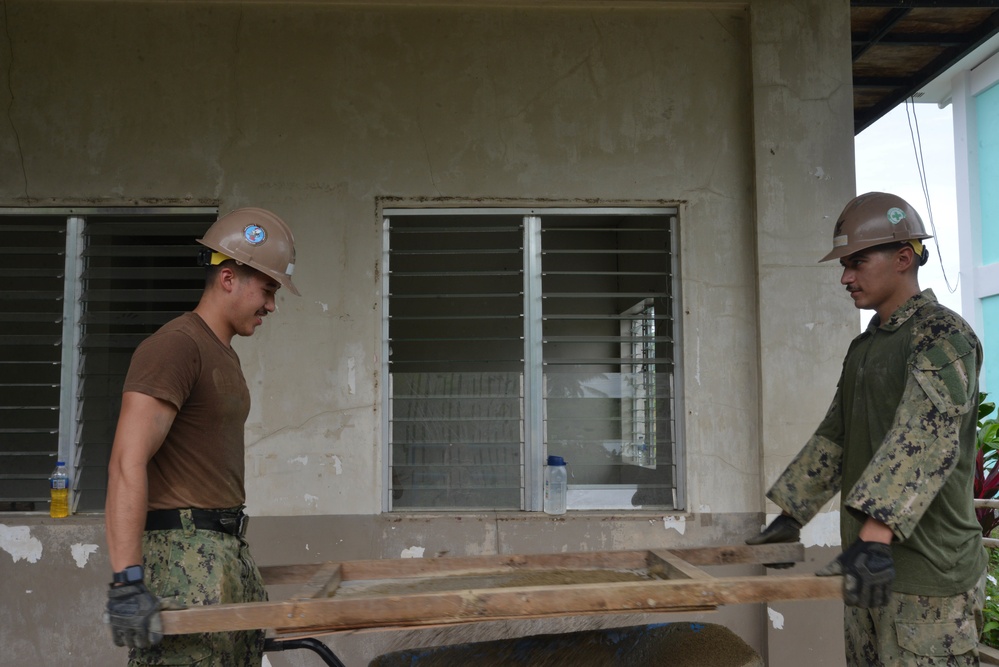 Amphibious Construction Battalion One completes Pacific Partnership 2022 renovation project