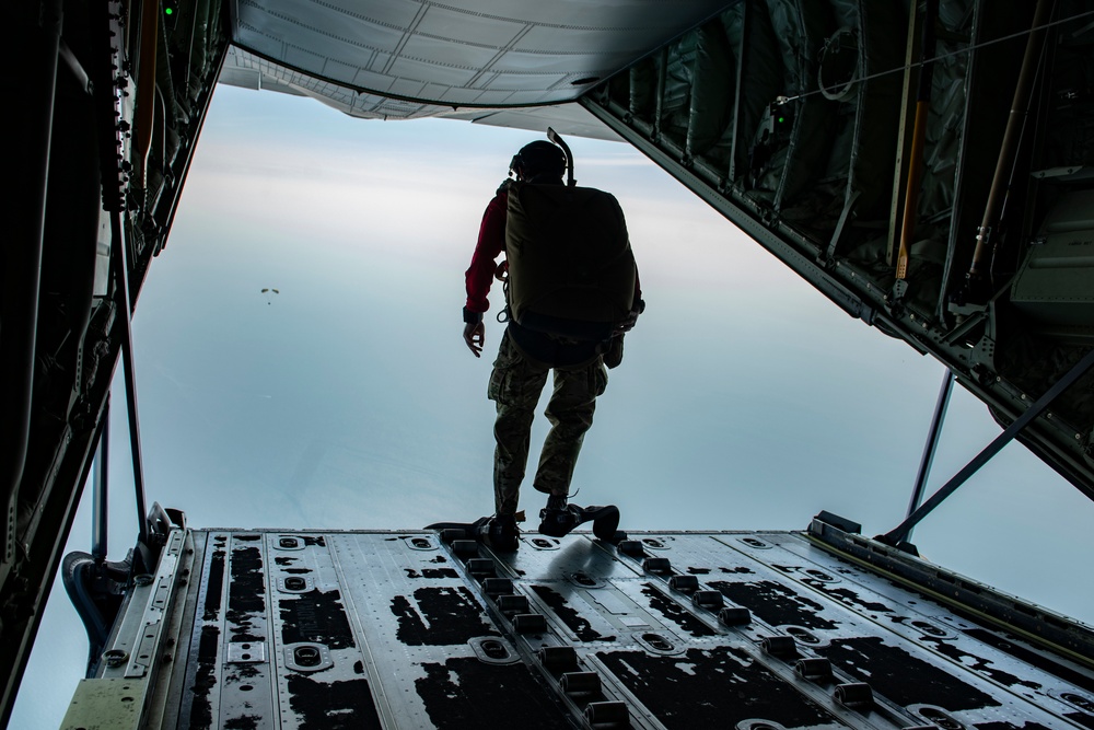 U.S. Pararescuemen conduct over-water personnel recovery and RAMB operations during PAC ANGEL 22