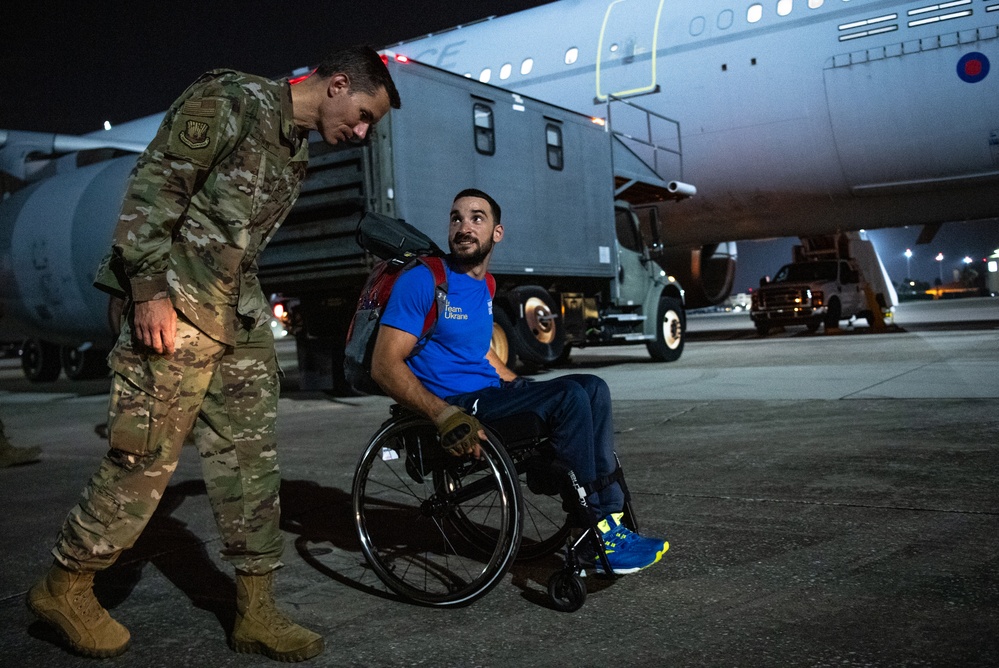 Ukraine Wounded Warriors travel to MacDill en route to 2022 DOD Warrior Games