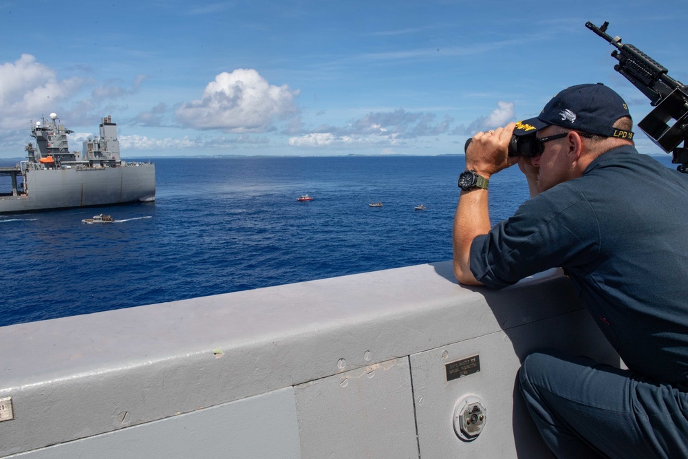 Marine VBSS Operations aboard USS New Orleans August 17, 2022