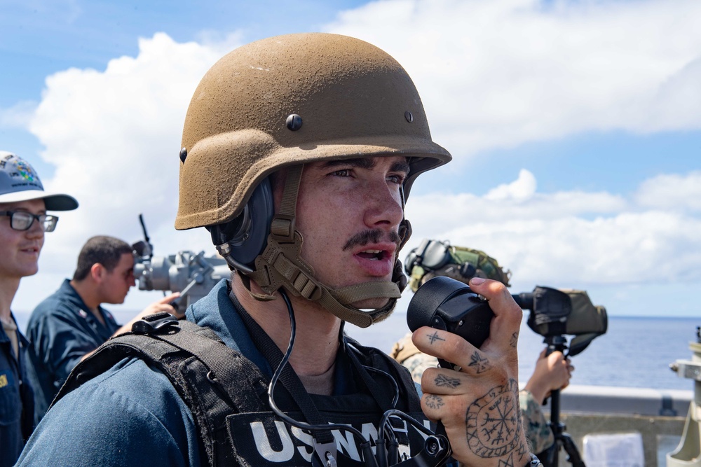 Marine VBSS Operations aboard USS New Orleans August 17, 2022