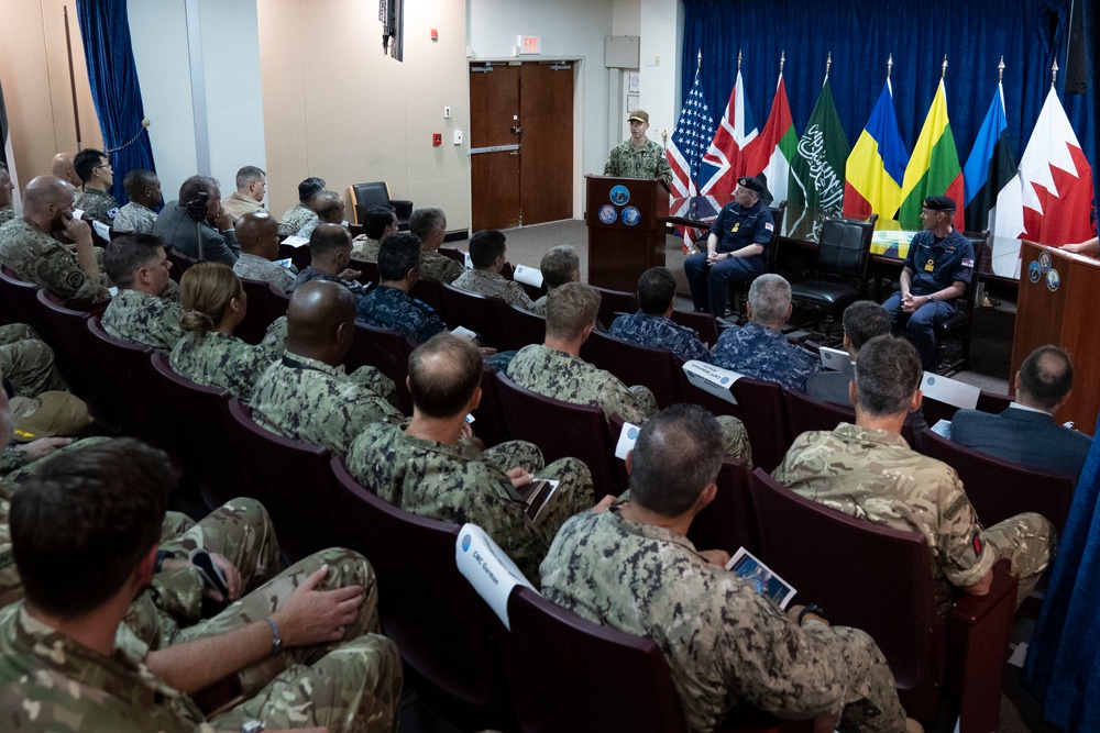 International Maritime Security Construct Holds Change of Command