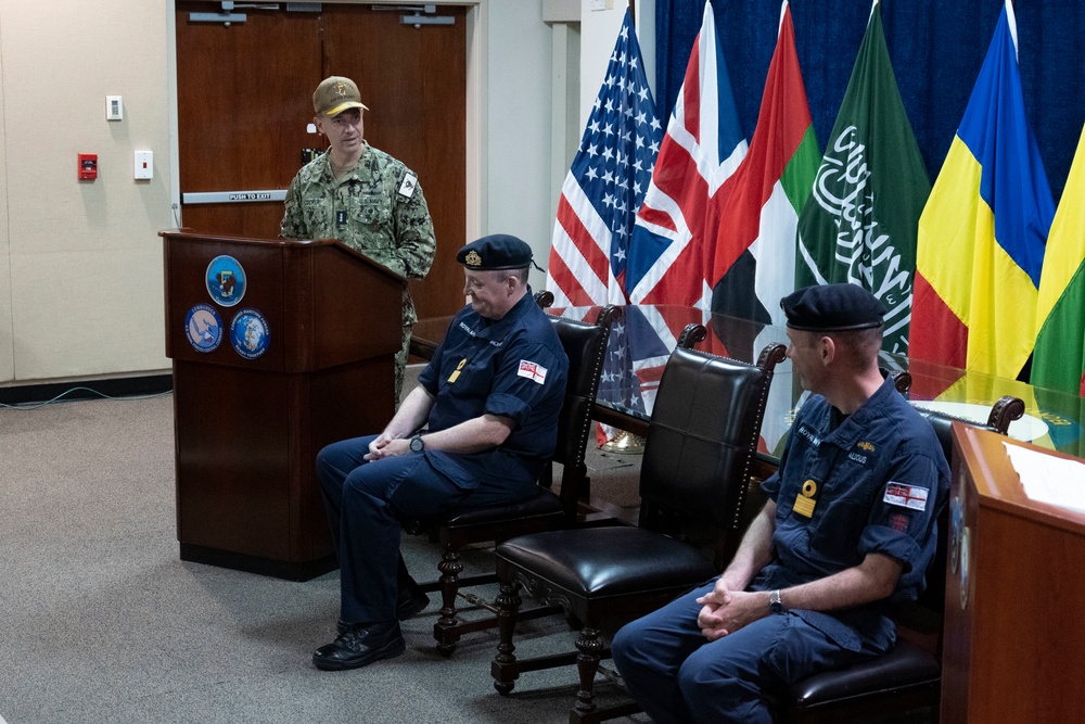 International Maritime Security Construct Holds Change of Command