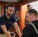 USS George H.W. Bush Sailors Take Cruisebook Portraits