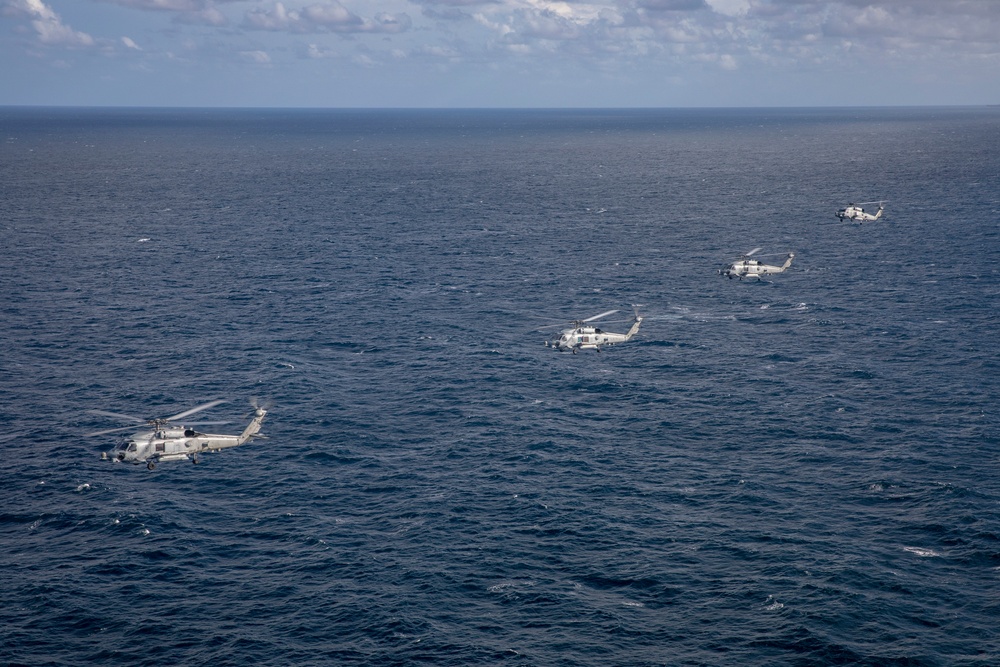 George H.W. Bush Carrier Strike Group Flight Operations