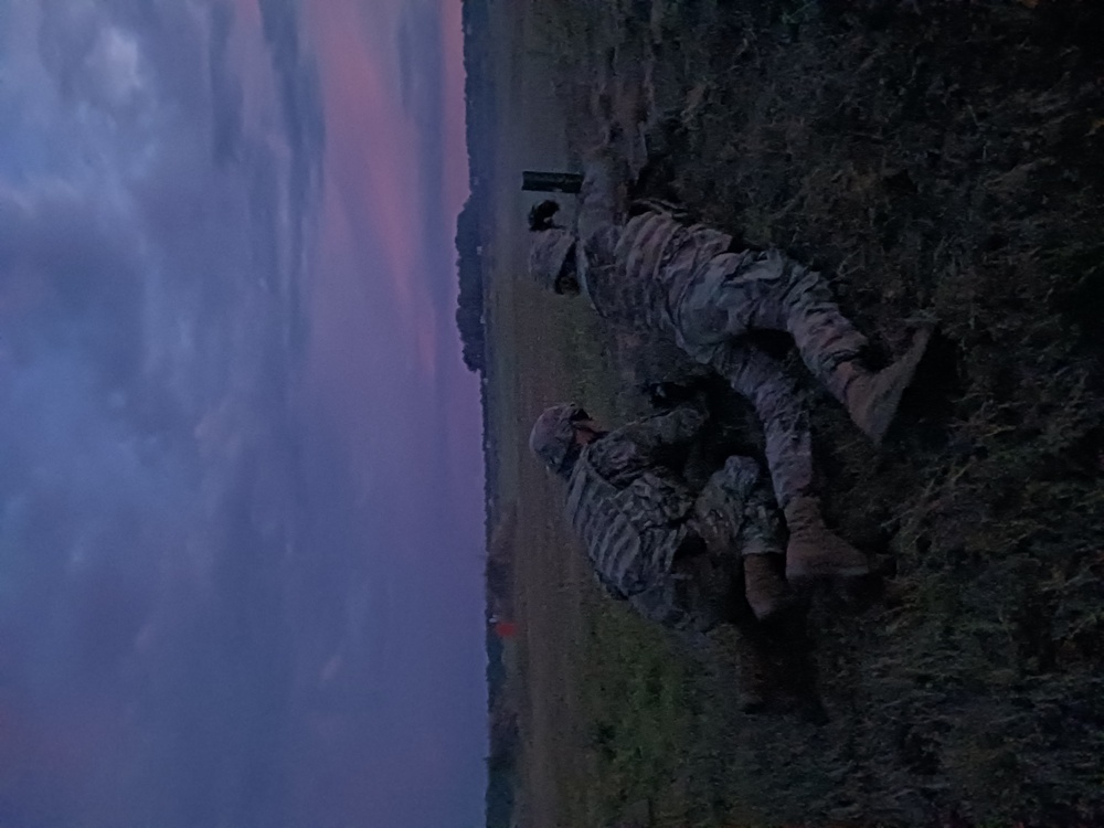 Dusk descends on Buddy Team Live Fire