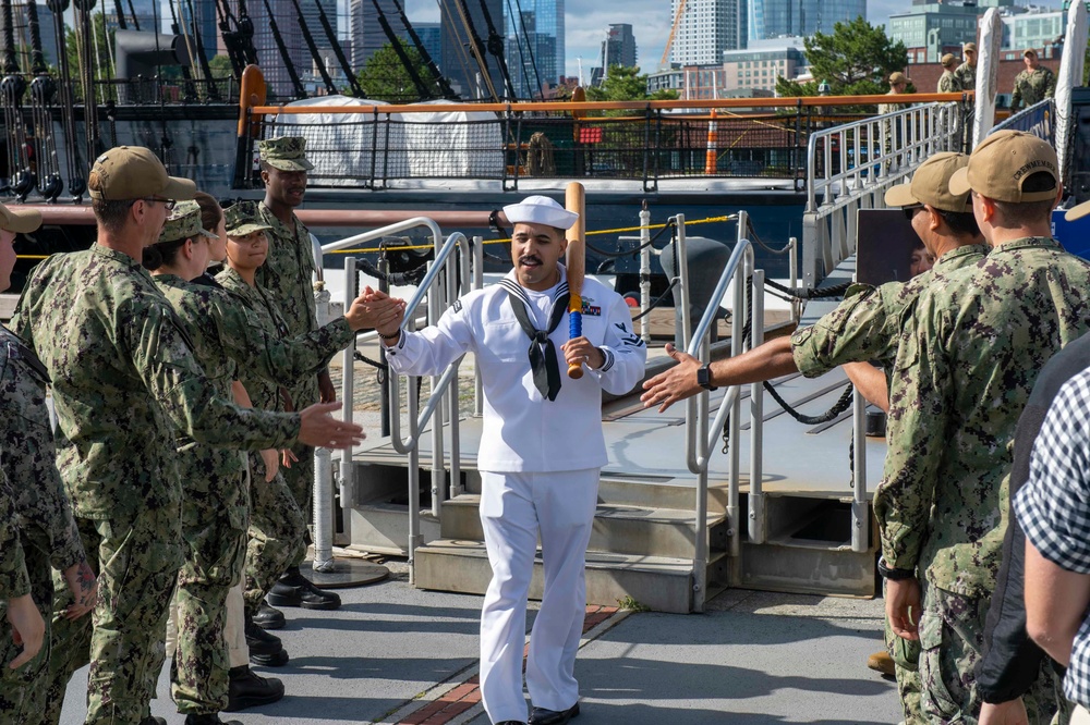 USS Constitution Sailor bids farewell