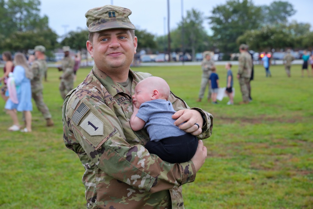 1st Armored Brigade Combat Team Soldiers Return From Germany Deployment