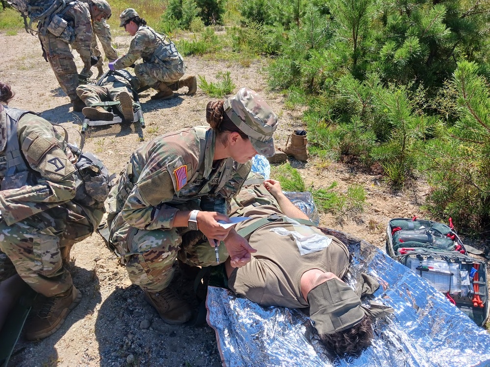 Massachusetts medics treat multiple simulated casualties