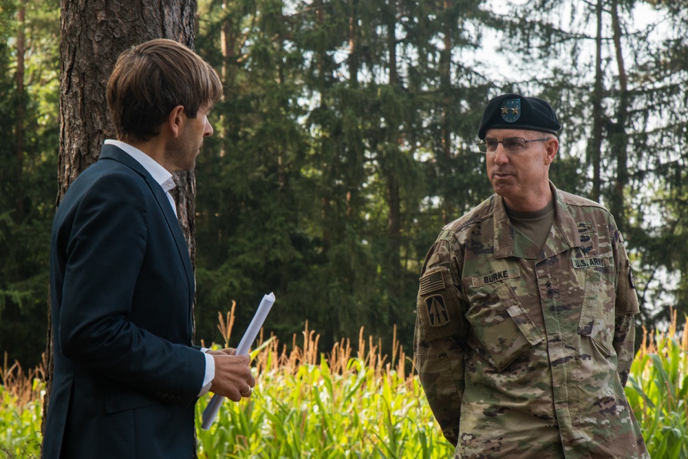Memorial Held in Pegnitz for 37 Fallen Soldiers