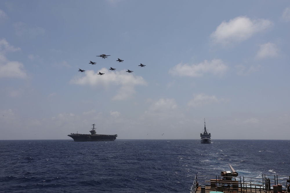 USS San Jacinto Air Power Demonstration