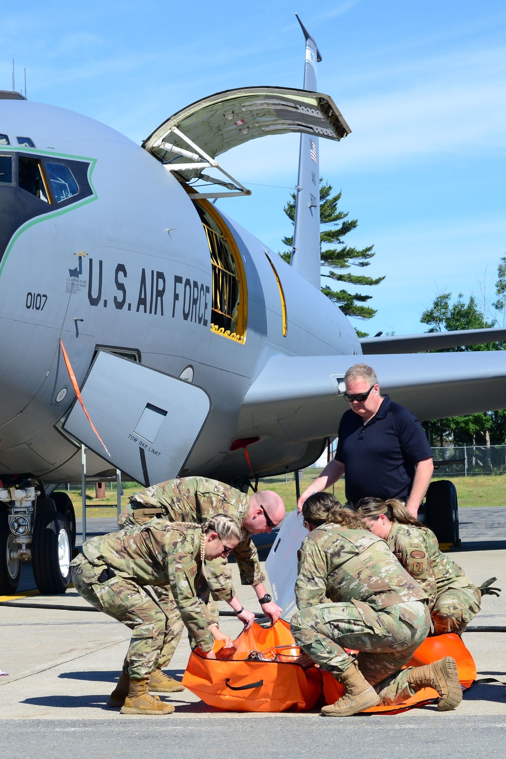 KC-135R Casualty Evac: Delivering more than just fuel