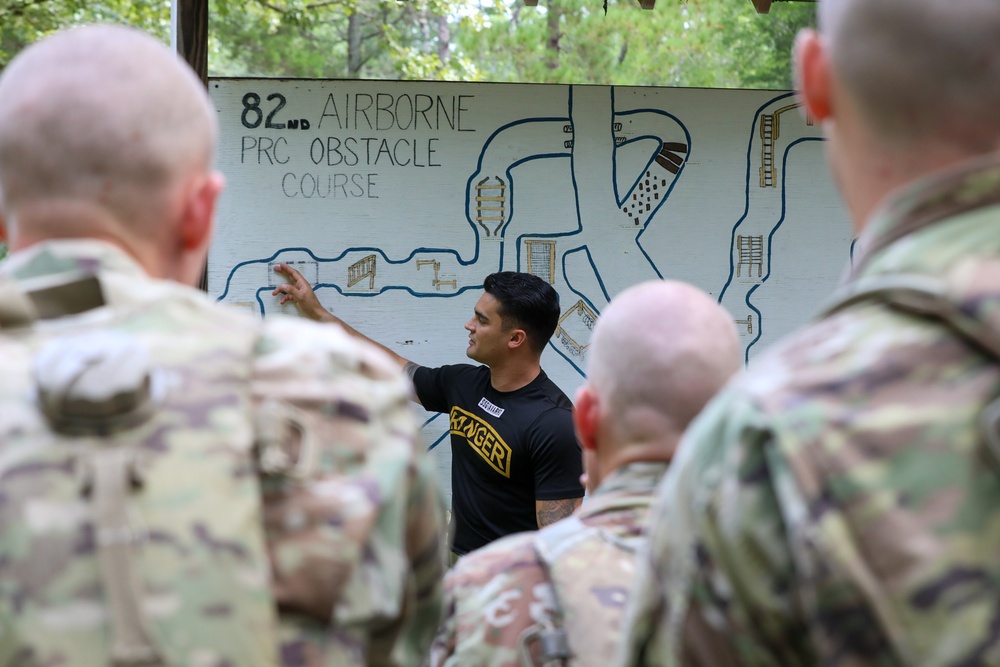 Paratroopers Participate in SURT Obstacle course