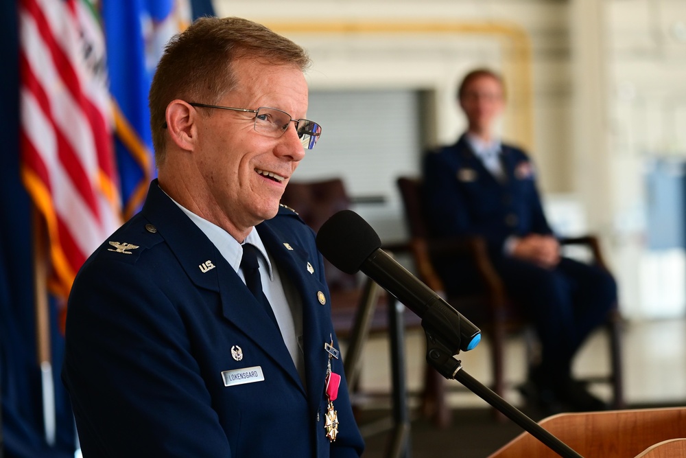 Retirement ceremony held for Col. Sigurd Lokensgard