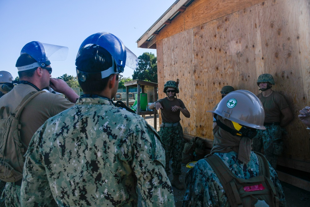 Naval Mobile Construction Battalion 18 Holds Field Training Exercise