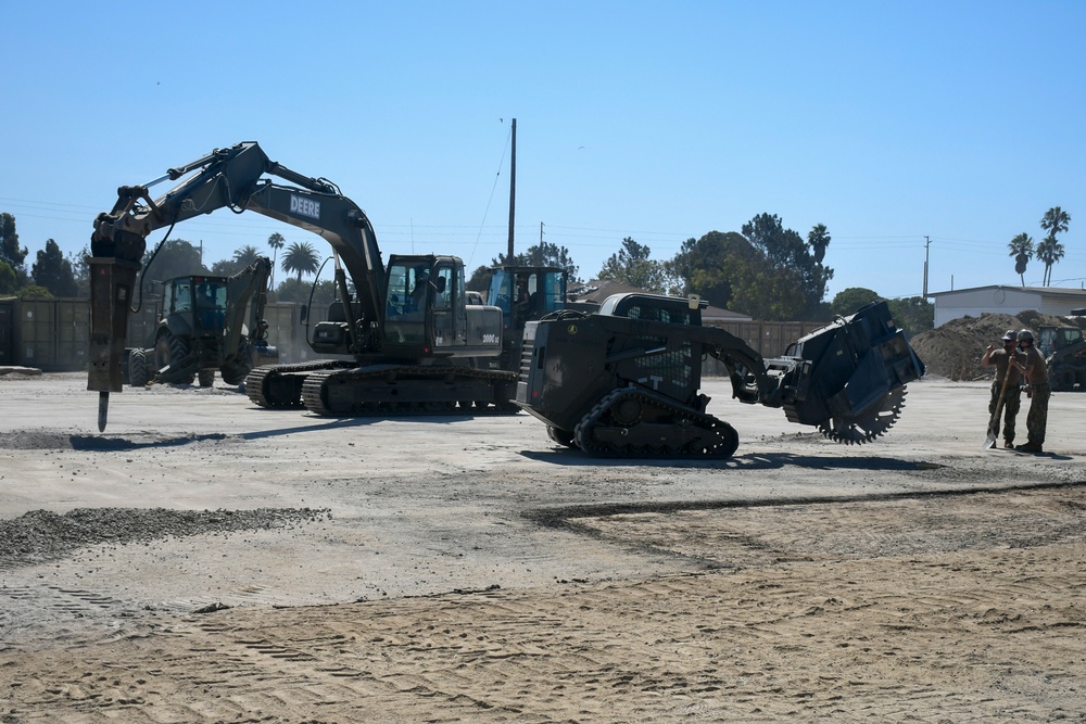 Naval Mobile Construction Battalion 18 Holds Field Training Exercise